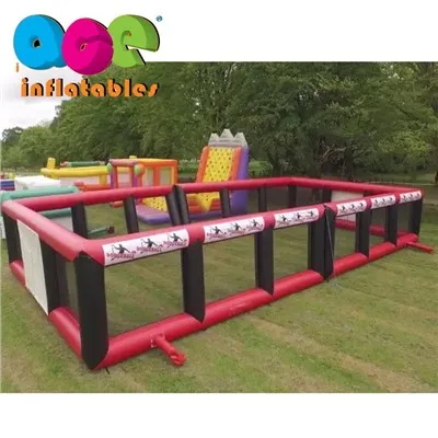 Outdoor Sport Game Puhallettava Dodgeball Arena